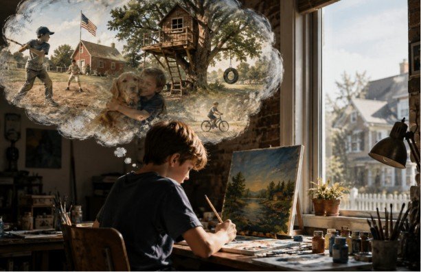 Childhood Often Leaves the Strongest Creative Imprint