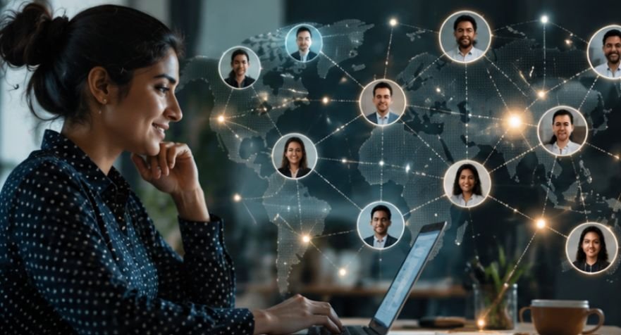 How to Build a Professional Network Online for Female Leaders
