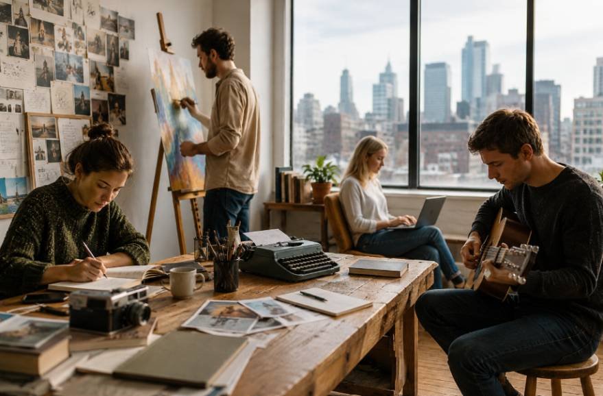 Different Creative Fields Use Personal Experience Differently